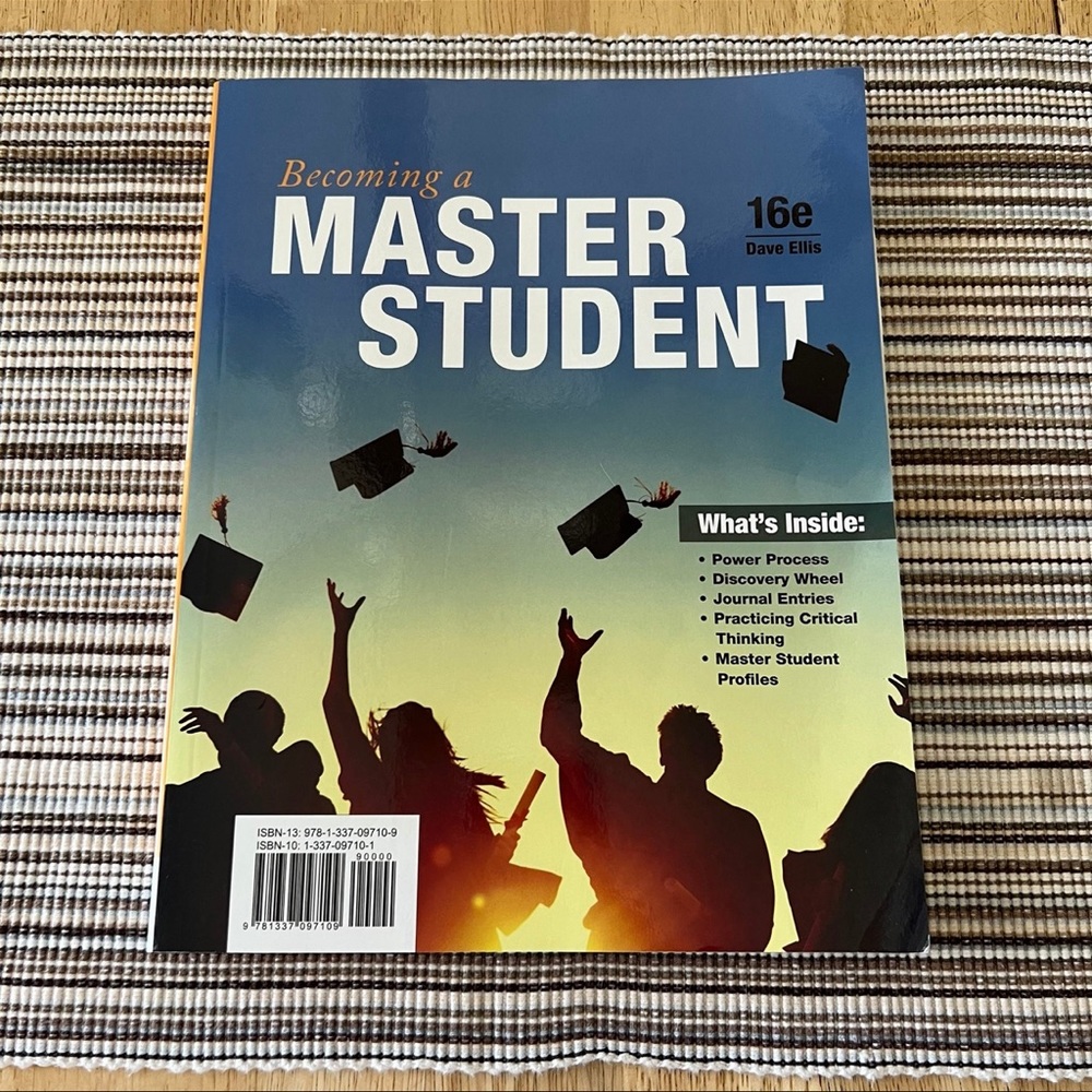 Becoming a Master Student Book
